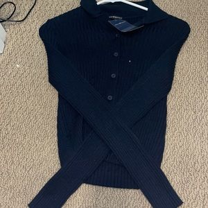 Brandy Melville collar long sleeve